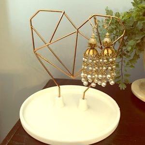 Pearl Chandelier Earrings